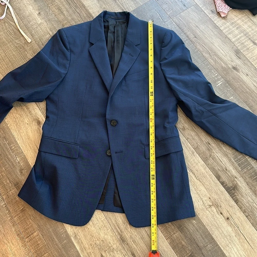 Theory mens Chambers blazer in blue size 40R